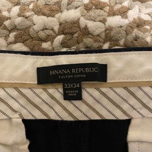 Banana Republic Dark Blue Chinos